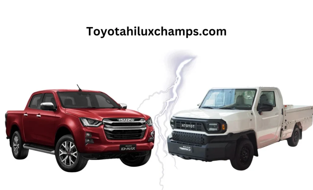 Isuzu D-Max Vs Toyota Hilux Champ