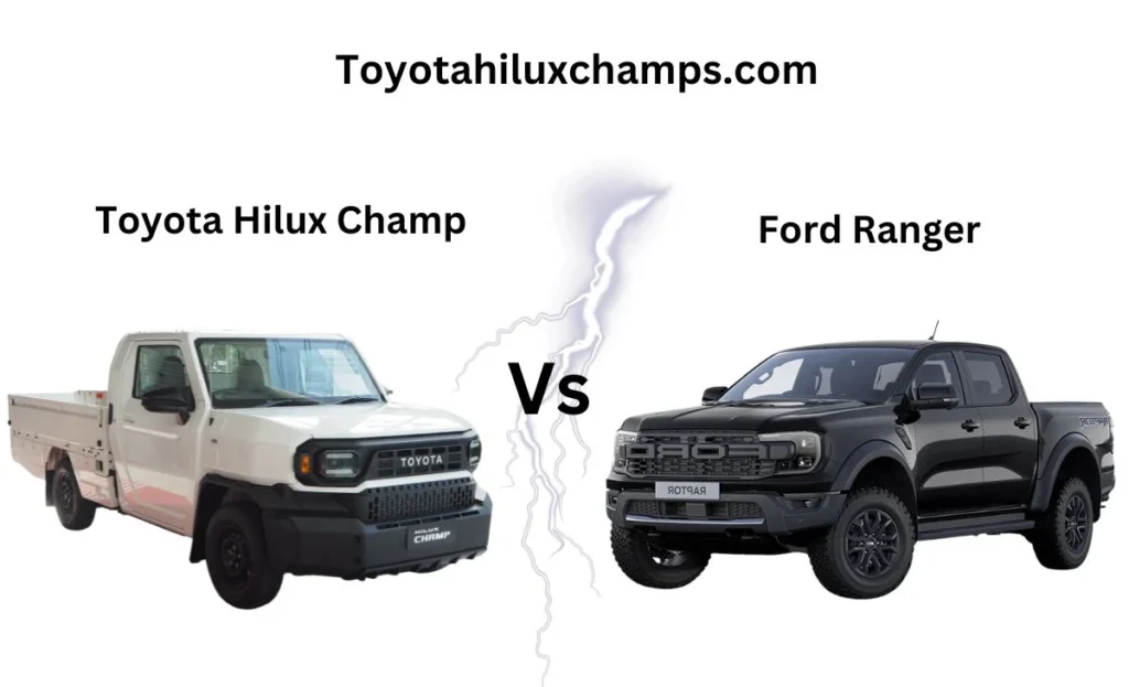 Toyota Hilux Champ vs Ford Ranger